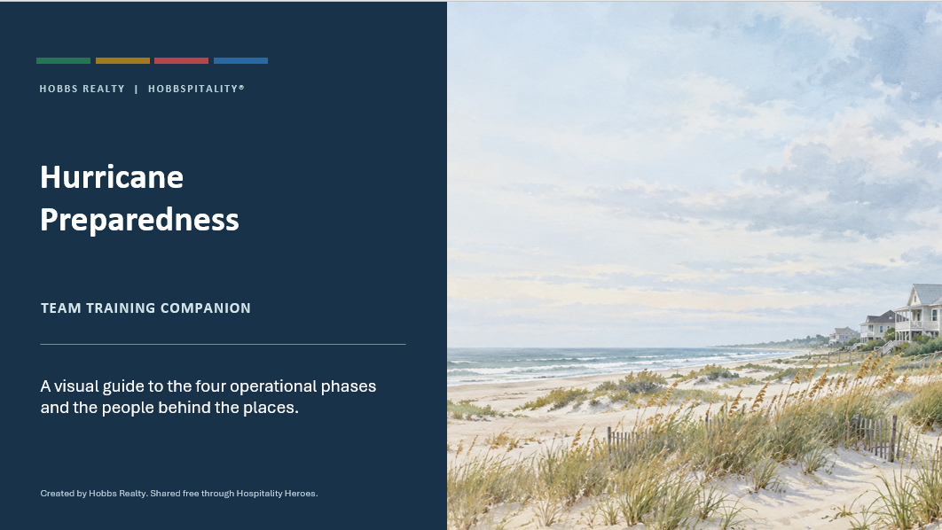 Hobbs Realty Hurricane Team Training Document